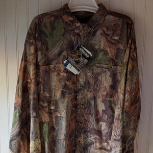 Hunter's Shirt w/ insect repellent, Camo/XL Tall